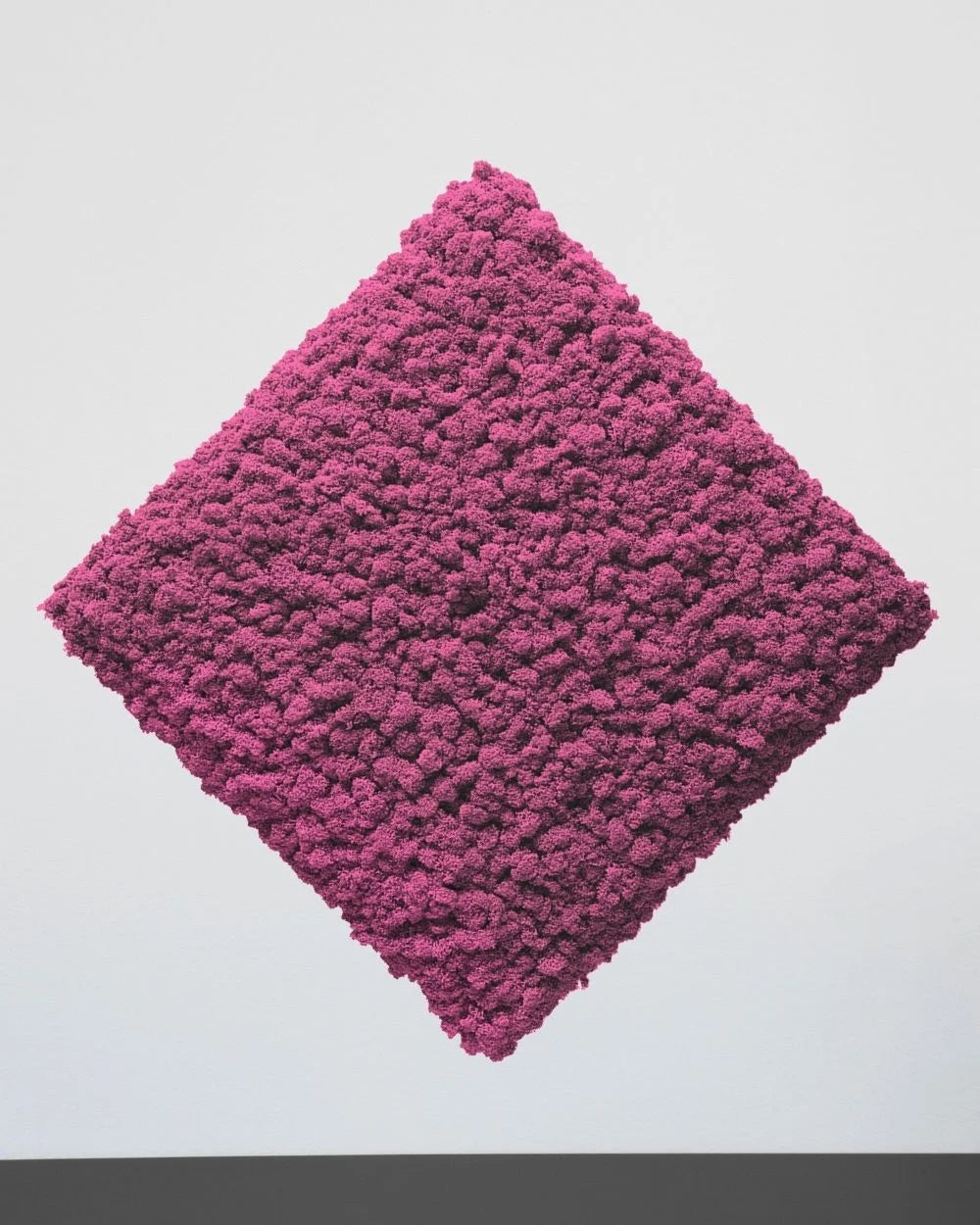 Renlavspanel i kvadratisk form med Röd nyans – 50×50 cm