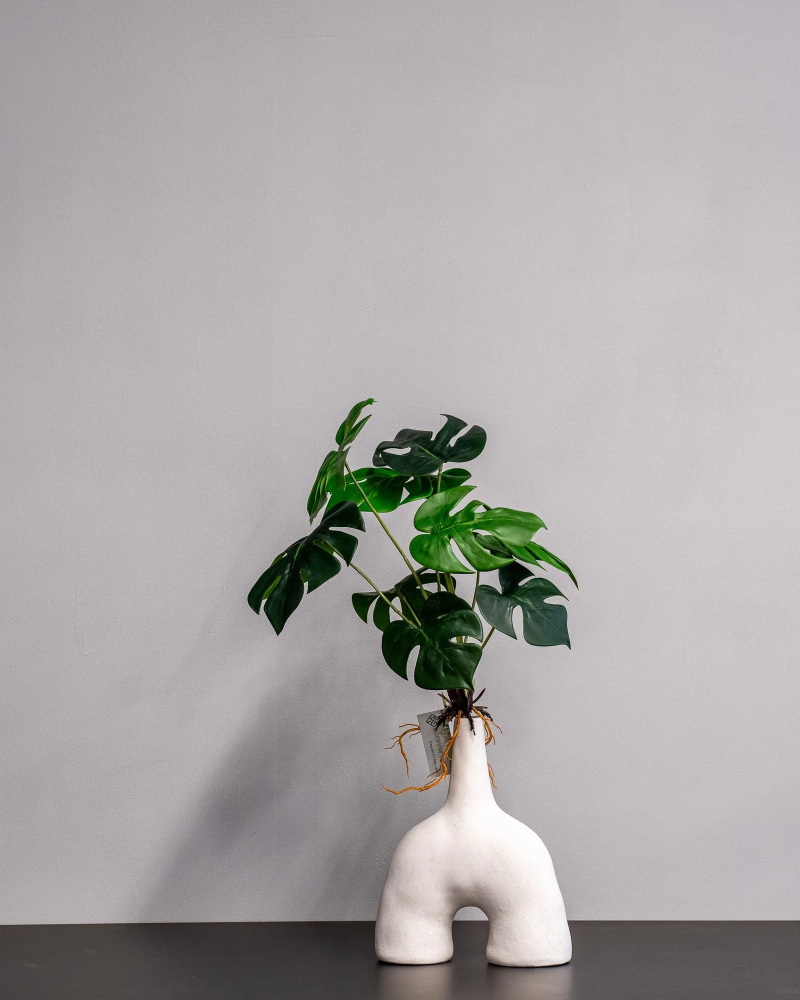 Konstgjord Monstera bladdekoration – 35 cm – konstgjord växt från Forever Flora