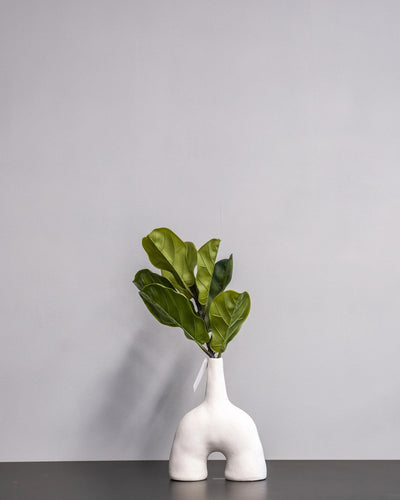 Konstgjord fiolfikusbukett – 40 × 26 cm – konstgjord växt från Forever Flora