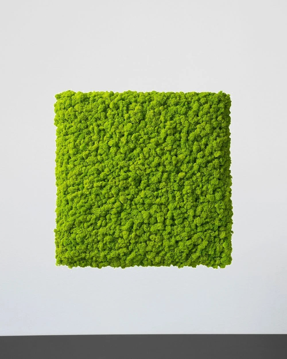Kvadratisk renlavspanel från Forever Flora – Grön, 30 × 30 cm