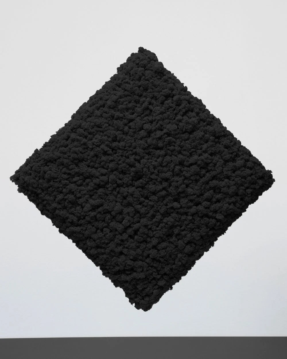 Mosspanel kvadrat i äkta renlav i Blå med kvadratisk form – 30 × 30 cm