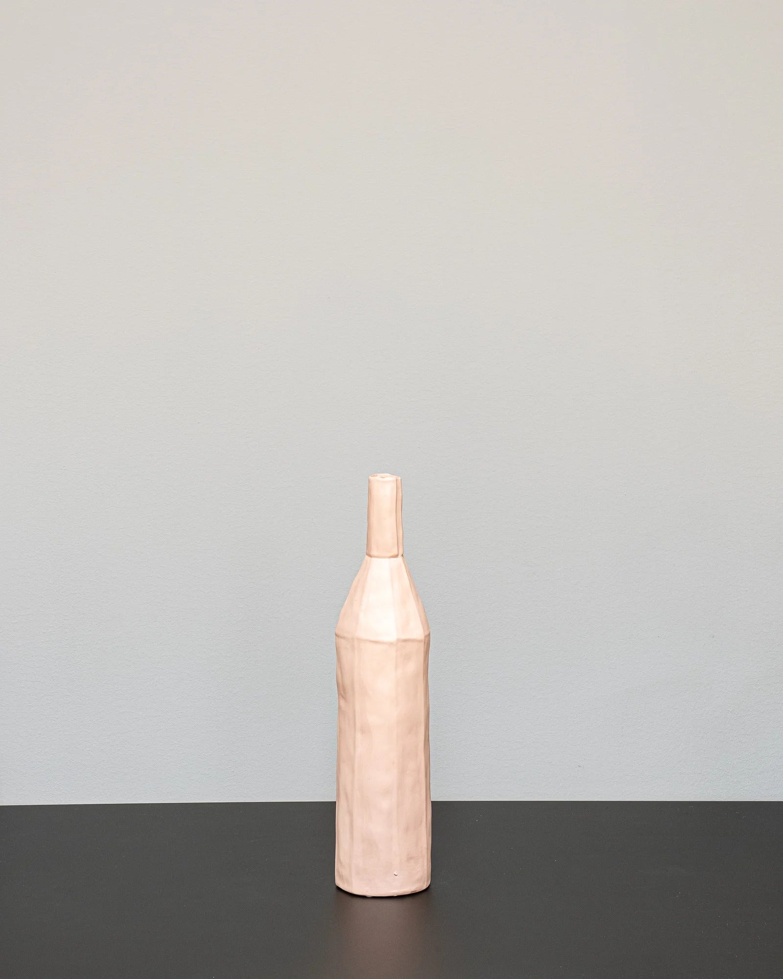 Bottle keramikvas – liten eller stor i variant Large, Matt Rosa – keramikvas
