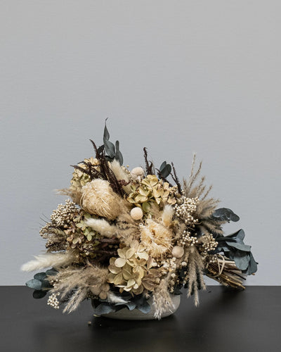 Elegant brudbukett Ella bukett med långvarigt blomsteruttryck