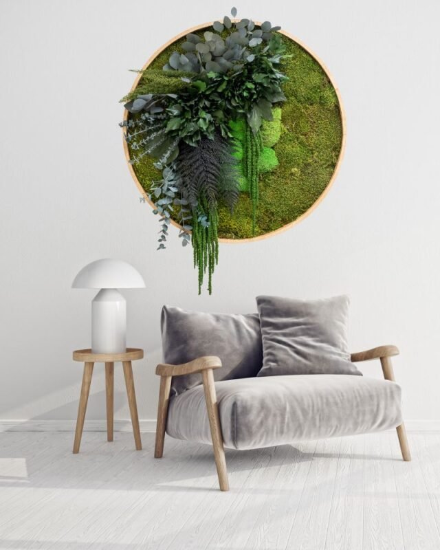 Inspiration - bild galleri mosstavla mix skog