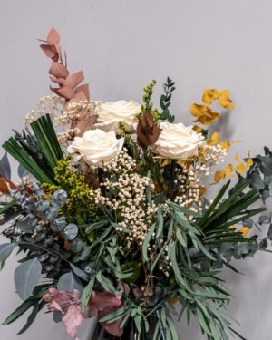 Delin Bukett - Torkade och Konserverade Blommor för En Tidlös Dekoration Delin bukett 26