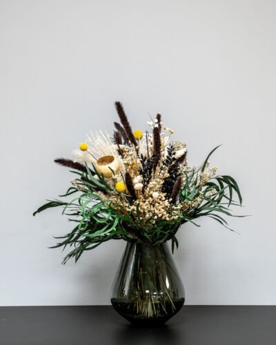 Torkade Blombuketter – Hållbara & Tidlösa 16 Milano bukett torkade blommor