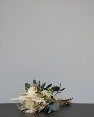Evig Romantik - Brudbukett med evighetsblommor Brudbukett med torkade blommor 2