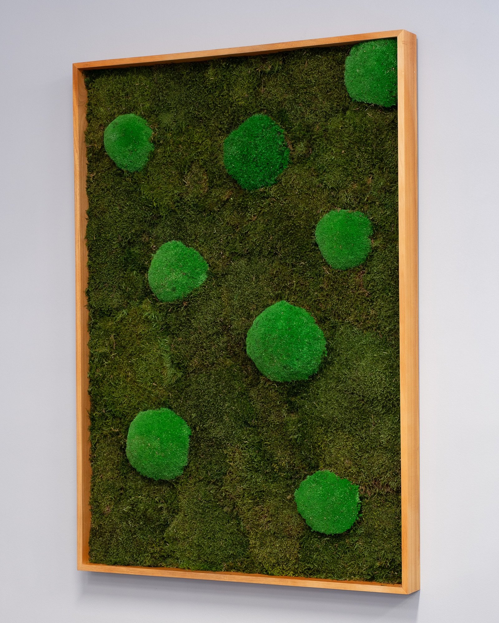 Kvadratisk Mosstavla - Mix Mossplatta & Bollmossa 4 mosstavla