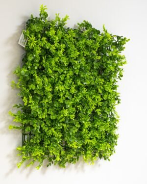 Konstgjord växtvägg Eukalyptus 50x50 cm UV Vaxtplatta konstgjord 24