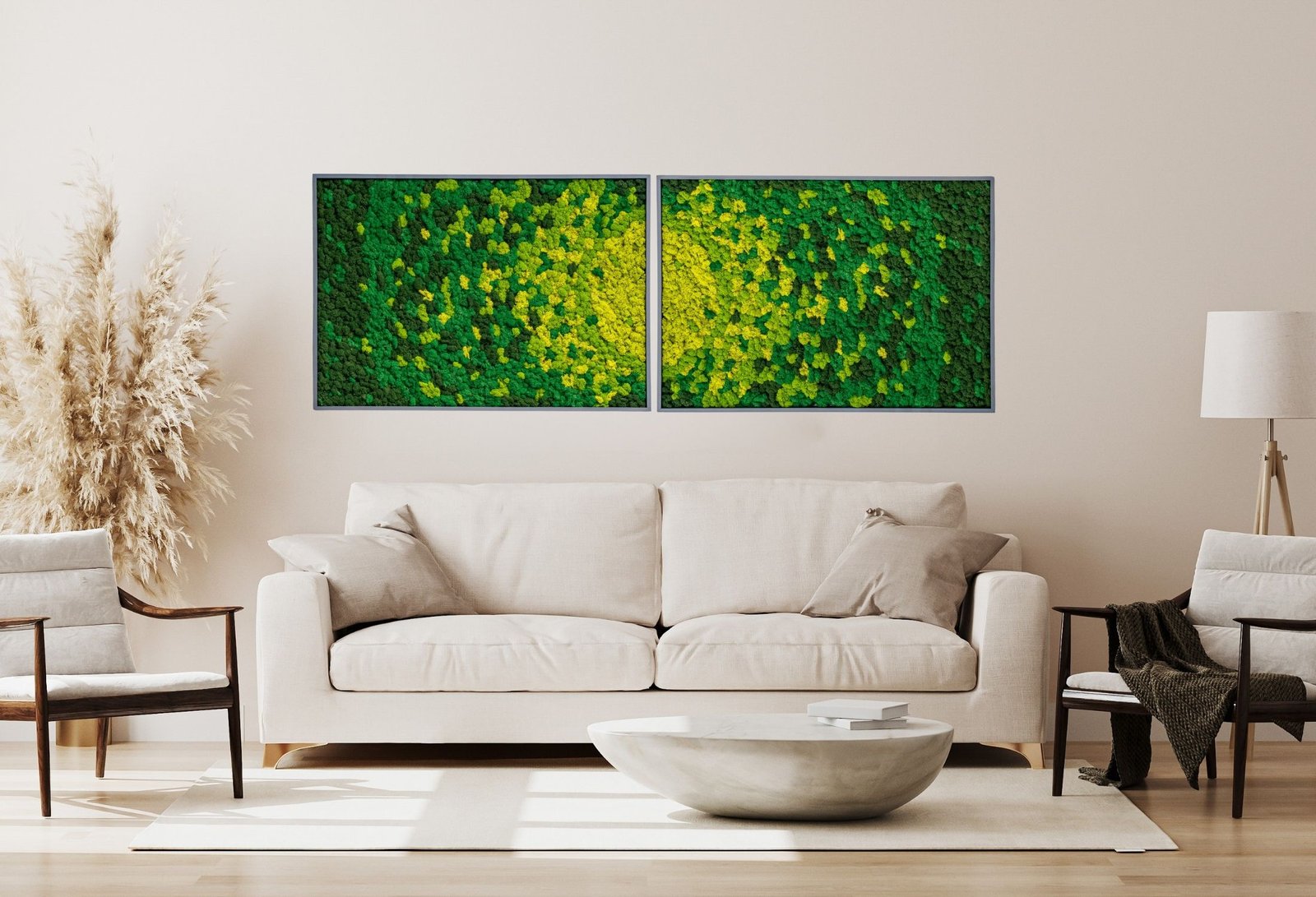 Kvadratisk Mosstavla – Vortex – Växtvägg 2 Kvadratisk Mosstavla – Vortex – Växtvägg - Bild 2