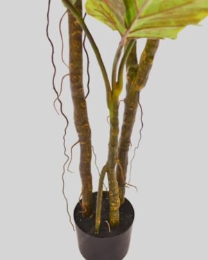 Konstväxt Colocasia träd - Med Plastkruka 7 Konstväxt Colocasia