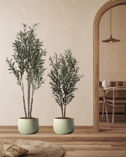 Alternative view of Konstgjord Olivträd- Med Plastkruka