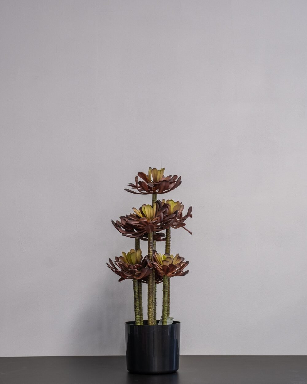 Konstgjord Lotus krukväxt lila