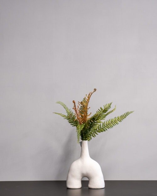 Konstgjord ormbunke grön