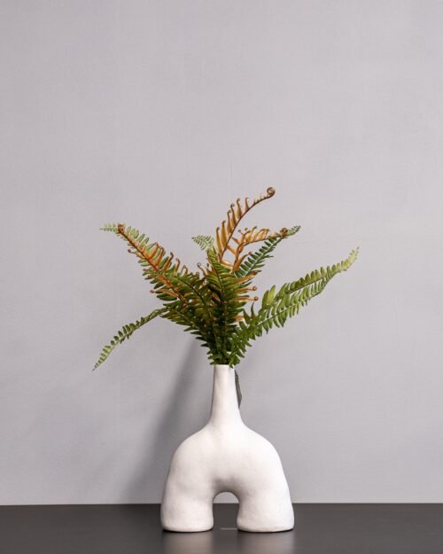 Konstgjord ormbunke grön