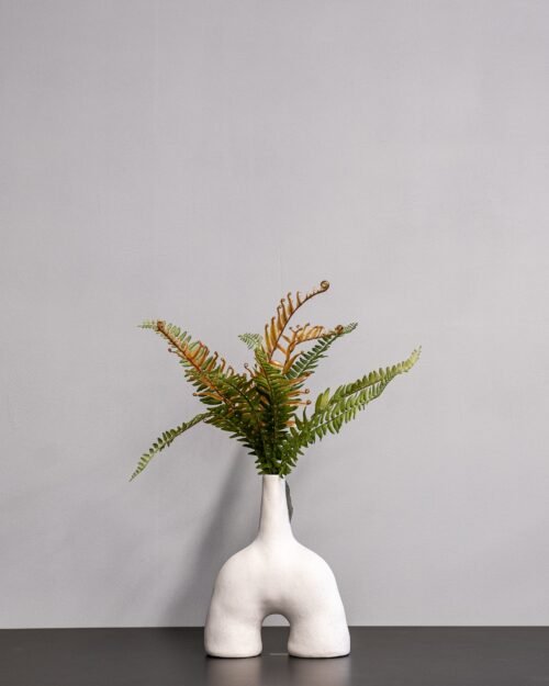 Konstgjord ormbunke grön