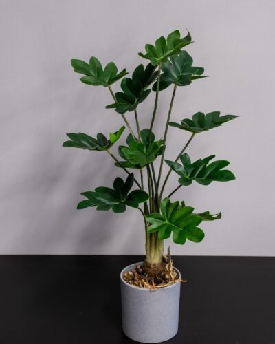 Konstgjord Philodendron krukväxt