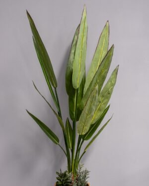 Konstgjord Heliconia krukväxt