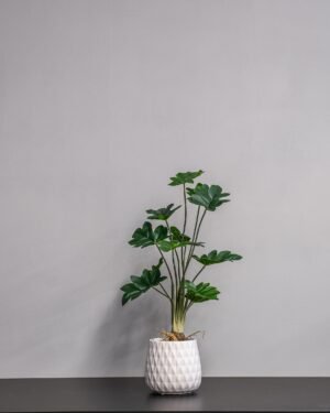 Konstgjord Philodendron krukväxt