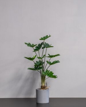 Konstgjord Philodendron krukväxt