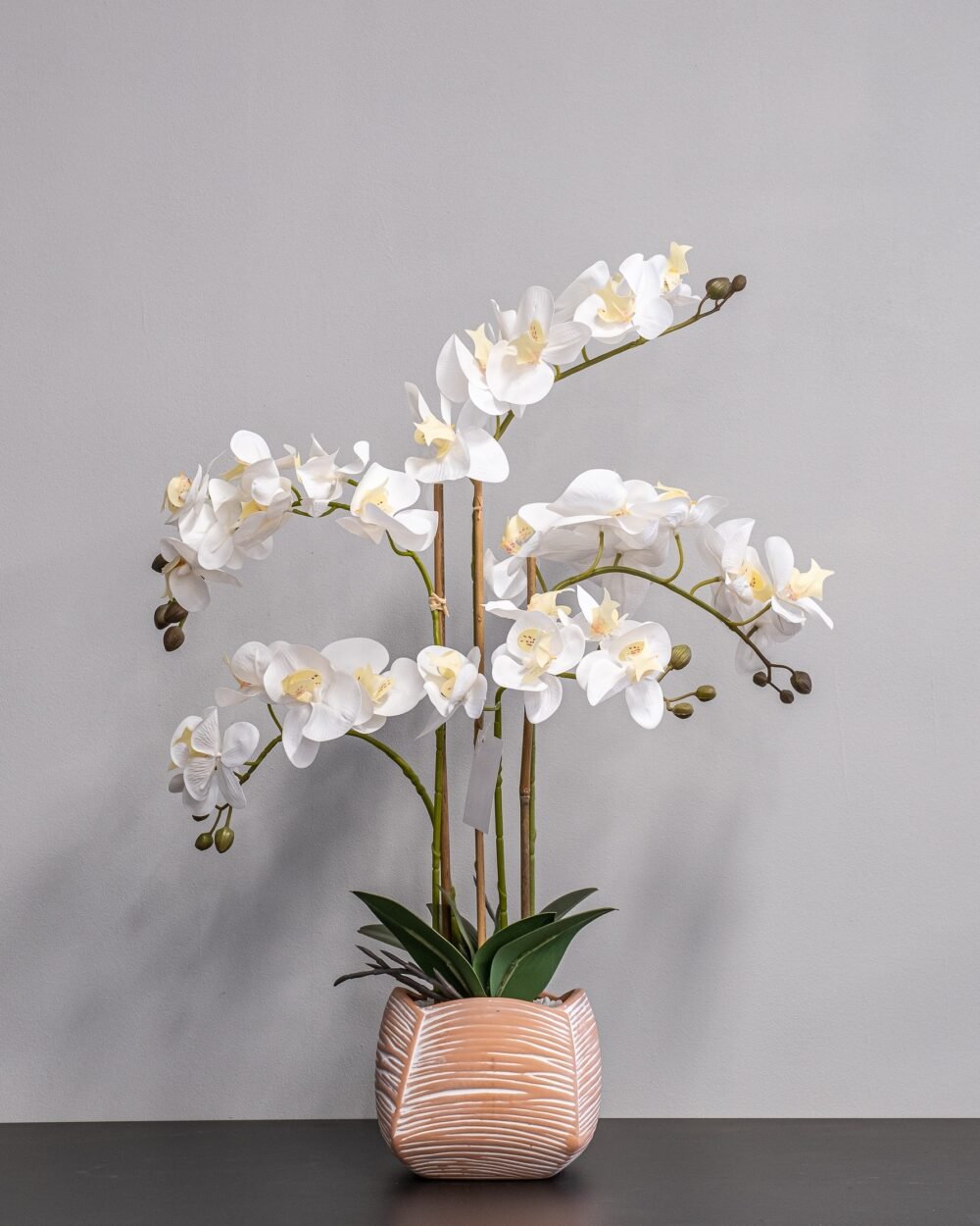 Konstgjord Orkide vit