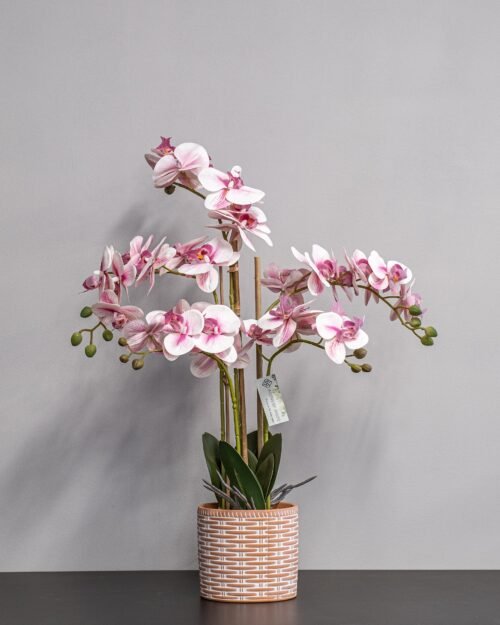 Alternative view of Konstgjord Orkidé 40 * 60 cm – Rosa Blommor