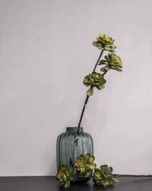 Konstgjord Lotusblomma Grön – Naturtroget Bladverk 79 cm Konstgjorda vaxter 73
