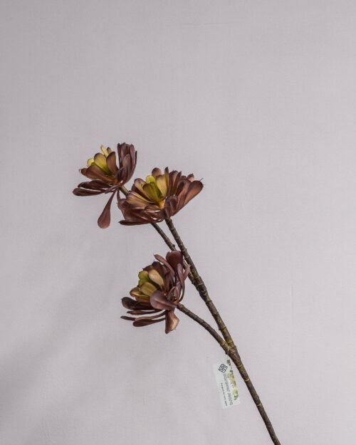 Alternative view of Konstgjord Lotusblomma lila – Naturtroget Bladverk 79 cm