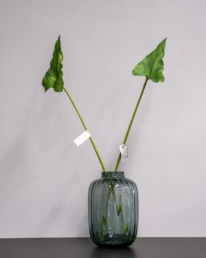 Konstgjord alocasia cacullata blad