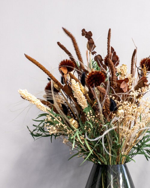 Havsbukett – Naturlig elegans i bruna nyanser 6 Forever Flora
