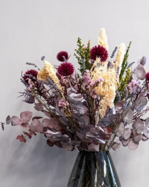 Alternative view of Drömbukett – Exklusiv bukett med torkade blommor