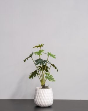 Konstgjord Filodendron krukväxt